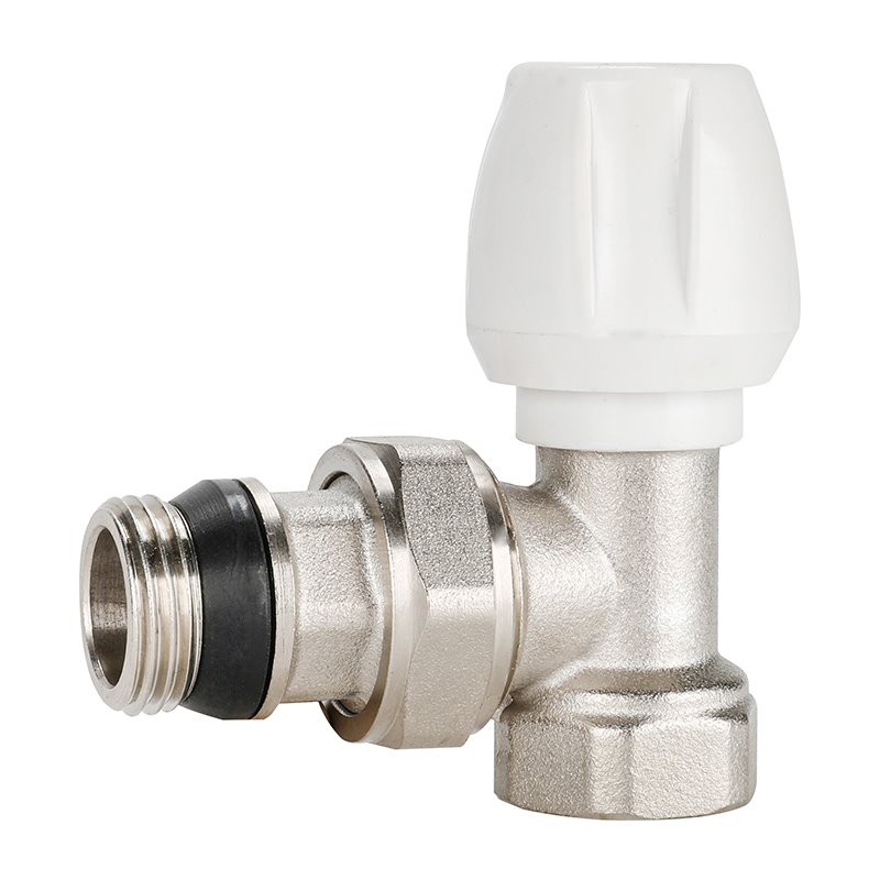 Vinkel manuell radiatorventil